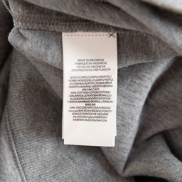 Polo Ralph Lauren Men Luxury Jersey Quarter Zip Pullover Grey Size L - Picture 5 of 7